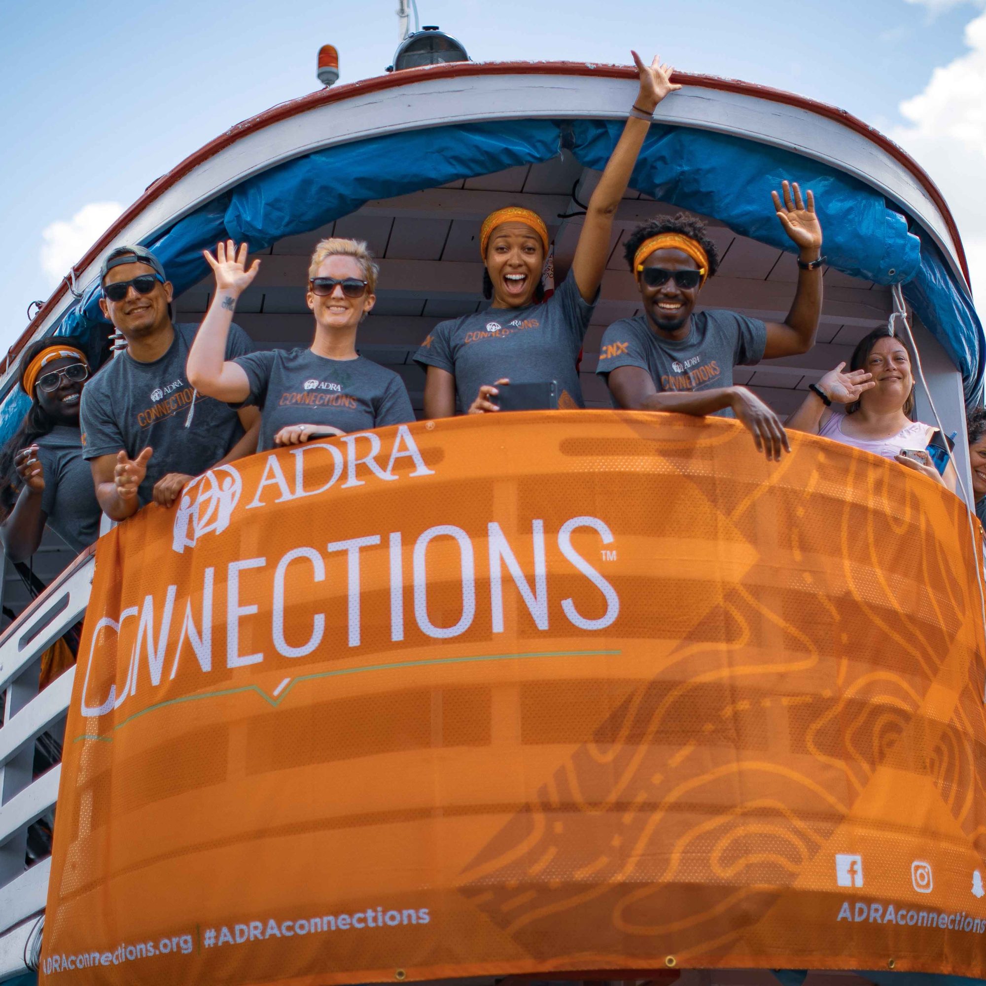 ADRA Connections Brazil Boat