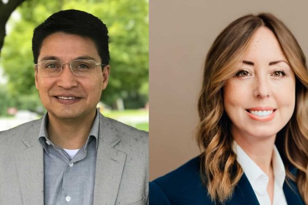 Jair Parada, VP of Finance (left) and Teresa Ferreira, VP of Strategic Engagement and Growth (right).